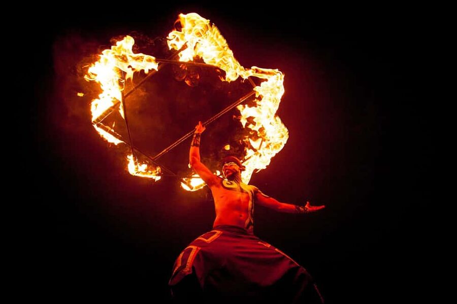 Puerto Vallarta Rhythms of the night, Show & Buffet dinner - Stop 4: the main show in the jungle amphitheater