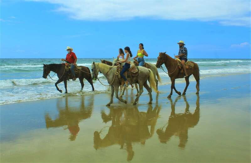 Punta de Mita/Sayulita: Horseback Riding Tour - The route on horseback: what each segment feels like
