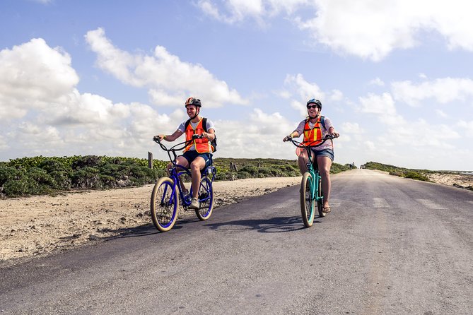 Punta Sur Eco Beach Park Electric Bike Tour in Cozumel - Riding into Punta Sur Eco Beach Park: lighthouse, lagoon, and wildlife stops
