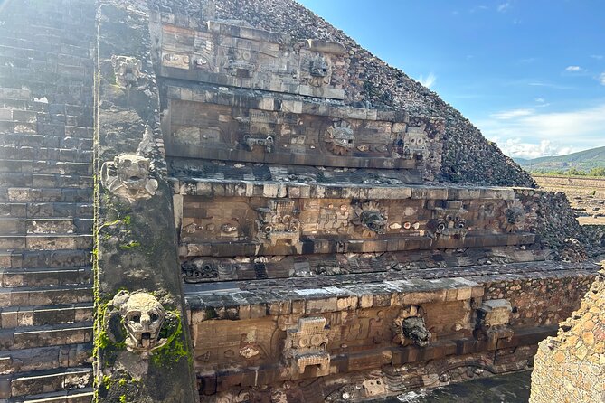 Pyramids of Teotihuacan Dawn (Tequila and Mezcal Tasting) - Temple of Quetzalcoatl: Feathered Snakes and Architecture Angles