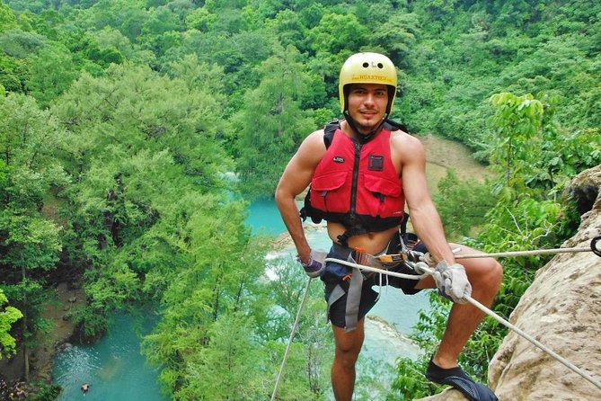 Rappelling beside Minas Viejas and Micos Waterfall - Huasteca Potosina Waterfalls: What Makes This Day Different