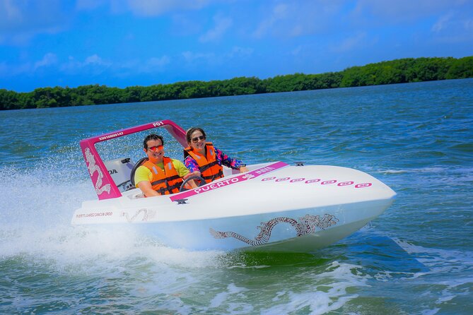 Reef Snorkeling & Jungle Speedboat Adventure with Mayan Ceremony - Reef snorkeling in Cancun: what you’ll see and how long it lasts