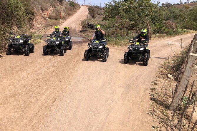 Ride in quad bikes mountains,& paintball/pink tacos - ATV and paintball in Rosarito: the one-hour reality check