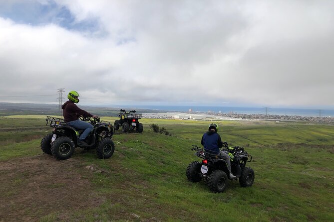 Ride in quad bikes mountains,& paintball/pink tacos - Paintball target shooting: short, loud, and satisfying
