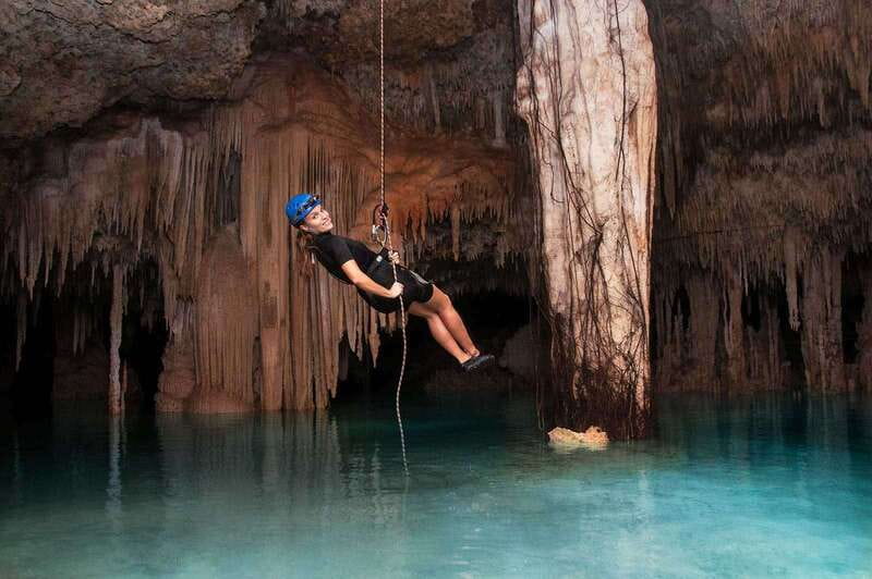 Rio Secreto Nature Reserve: Bicycle, Rappel & Ziplines Tour - Quick hits before you go