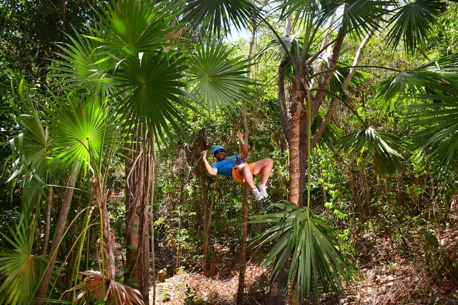 Rio Secreto Nature Reserve: Bicycle, Rappel & Ziplines Tour - The photo reality check: great memories, pricey add-ons
