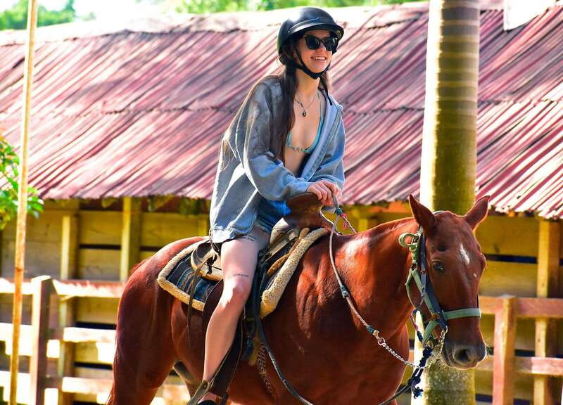Riviera Maya: Horseback Ride, Zipline, and ATV Adventure - ATV through the jungle on Honda: what the dirt ride really feels like