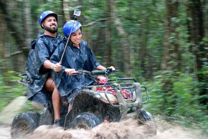 Riviera Maya Jungle Half-Day Tour: ATV, Ziplines, Cenote Swim, Rappel - Jungle Secrets start: gear up, pick a single or double ATV