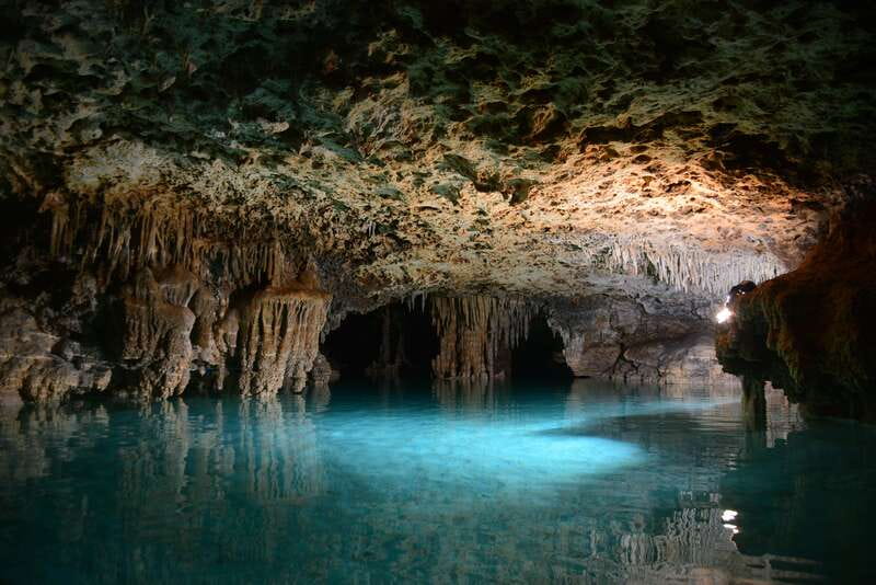Riviera Maya: Rio Secreto Guided Tour - The safety briefing at Rio Secreto Nature Reserve