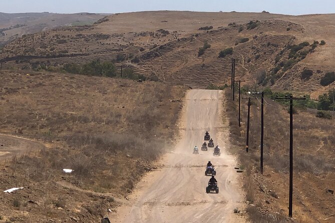 Rosarito & Paintball/beach horses + transportation - Stop 1: The Mountain ATV Ride, Automatic Quads, and Real Safety Needs