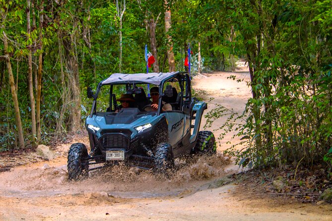 RZR Jungle Off Road to Jade Cavern & Chula’s Beach Club - Jungle RZR time toward El Cedral: where the adrenaline really happens