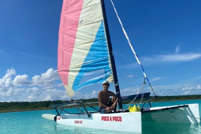 Sail away! Hobie Cat Tour Bacalar - The Hobie Cat Getaway: fast enough, comfortable enough