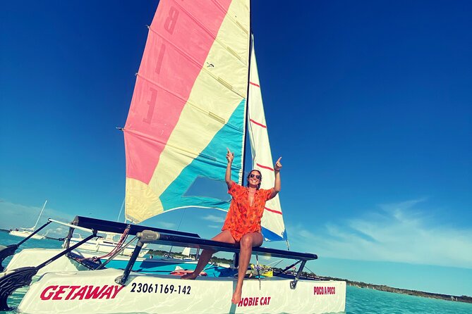 Sail away! Hobie Cat Tour Bacalar - Small-group sailing means you feel seen