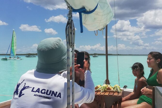 Sailboat tour across the seven colors lagoon in Bacalar - Bacalar lagoon time: Pirate Channel, cenotes, and bird sanctuary