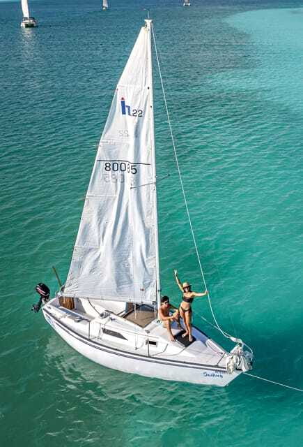 Sailboat tour in the seven colors lagoon of Bacalar - Bird Island: Short Nature Time That Adds Texture
