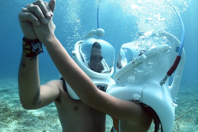 SeaTrek Underwater Helmet Diving Experience in Downtown Cozumel - After You Surface: Snorkel Time and That Jeanie’s Beach Club Hangout