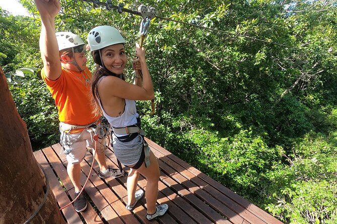 Selva Maya Eco Adventure Park: Ziplining, Hanging Bridges, Rappelling and Cenote - Guides, safety gear, and group size that keep it fun