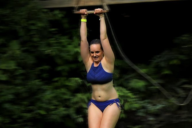 Selvatica Adventure Park: Ziplines and Cenote Tour from Cancun and Riviera Maya - Tarzania Zipline Coaster: The Speedy Midpoint Rush