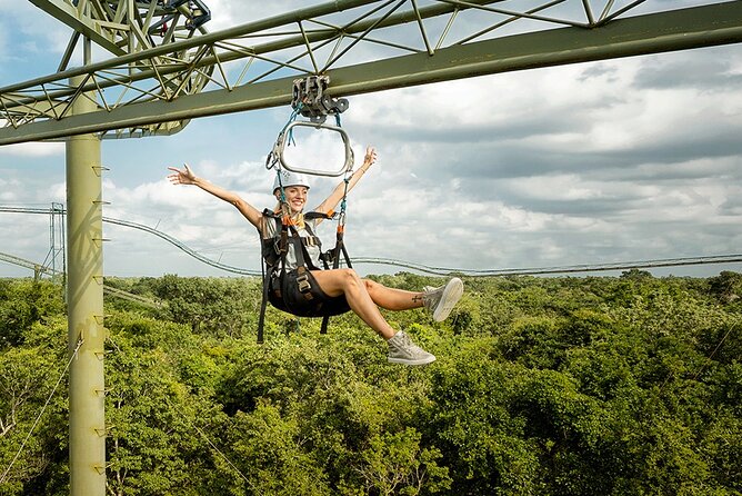 Selvatica Park Ziplines, Cenote, and ATV Tour From Cancun and Riviera Maya - Skywalk Rope Course: Great Views, Real Balance Work