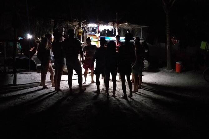 Shared Bioluminescence kayak tour in Holbox - The 1-Hour-45-Minute Flow: Beach Walk, Short Paddle, Night Swim