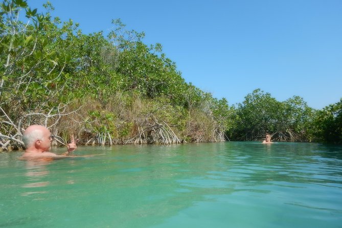 Sian Kaan Muyil Floating Canals - UNESCO Sian Kaan from the water, why it feels calmer