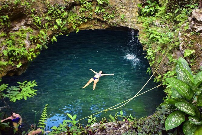 Small-Group 3 Hidden Cenotes Adventure with Tequila Tasting - Cenote Verde Lucero and the pacing at three swimming pools