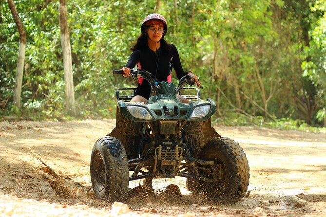 Solo ATV 4 Ziplines, Lunch, Transportation and Tequila Tasting - Cenote Cooling and the Lunch Stop That Keeps You From Burning Out