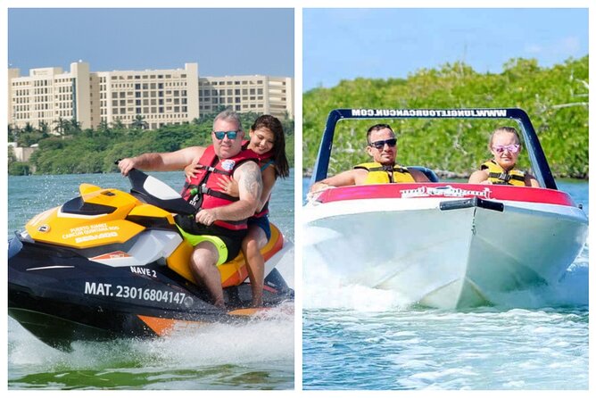 Speedboat across the Mangroves & Snorkel with Jet Ski Rental - Speedboat through mangroves: quick thrill, clear safety