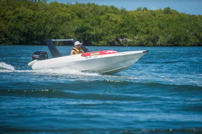 Speedboat and snorkel tour: Single Passenger Boat - What the timing really feels like (2 hours, but action-heavy)