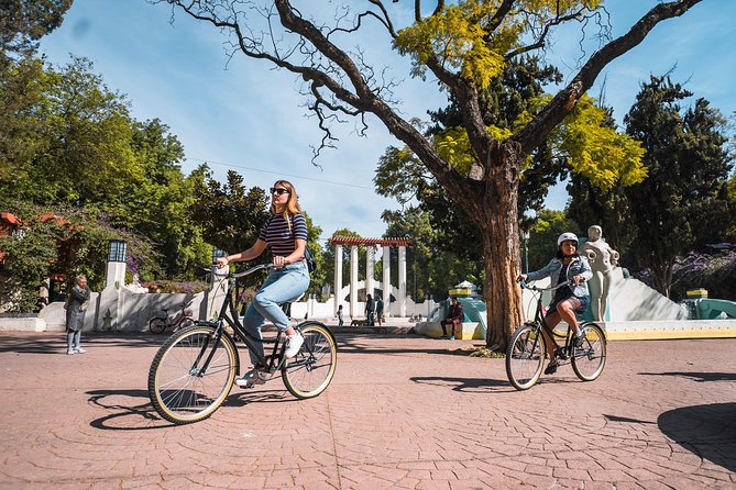 Street Food Bike Tour / Mexico is not only Tacos / All Inclusive - Condesa and Parque México tacos: where the tour slows down on purpose