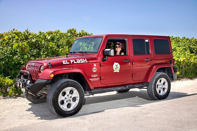 Super Cozumel Combo Snorkel by Boat and Jeep Exploration (Private) - Private Jeep Wrangler driving around Cozumel, not just riding shotgun