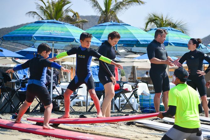 Surf Lessons at Cerritos - Lunch at a local Mexican restaurant, plus the observer option for family time