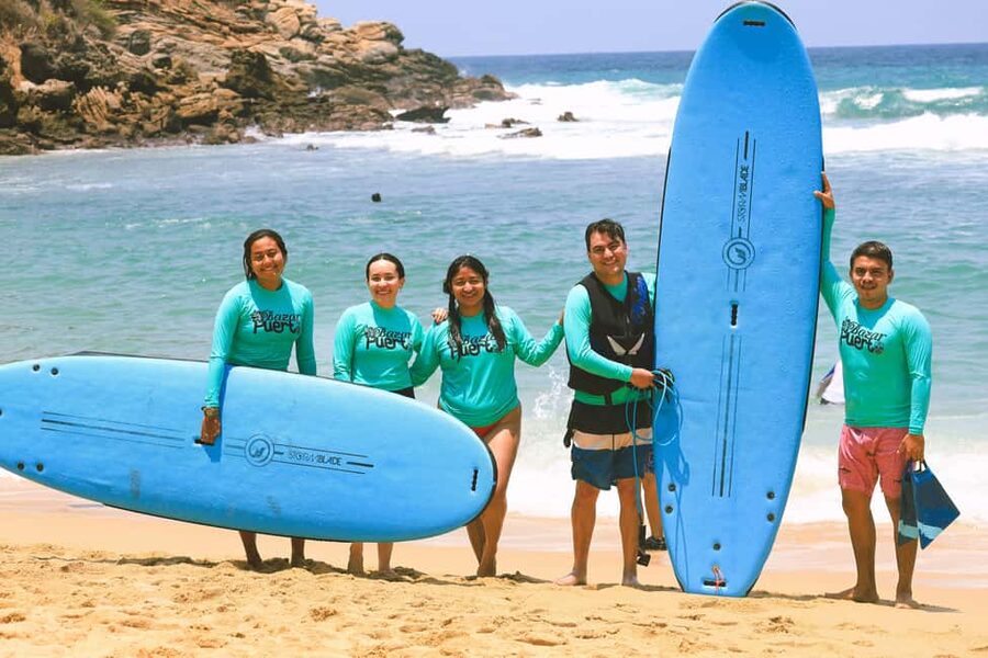 Surfing Lessons in Puerto Escondido! - Where You Meet: Carrizalillo Beach or La Punta Zicatela