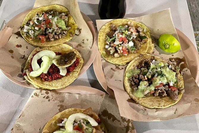 Tacos Y Marquesitas Tour Cancún - Stop 2: Downtown Street Tacos Plus Horchata and Jamaica