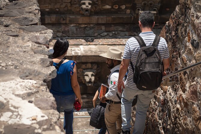 Teotihuacán 3 Pyramids Tour with Cave Breakfast + Transportation - Stop 4: Templo de Quetzalcóatl, partial climb, and why it matters