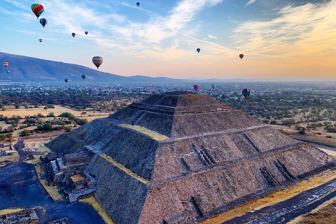 Teotihuacan Hot Air Balloon Flight from Mexico City / Volare - Extra time for the pyramids: how to plan the ground visit