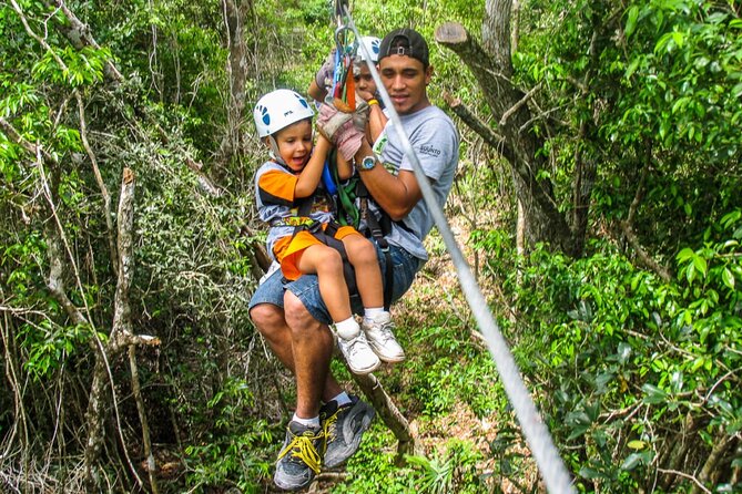 The Best Adrenaline Park! ATV´s Ziplines & Cenote swim experience from Cancun - Transportation Notes: When the Route Matters