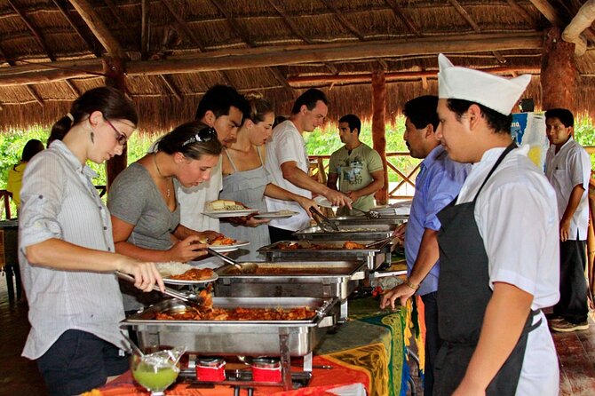 The Best Ruins Tour : Coba Sunset Cultural / Extreme - Dinner buffet and the Maya show: where the day finishes strong