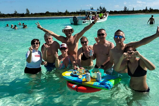 The Cozumel Turtle Sanctuary Snorkel Tour - Cielito (Little Heaven) sandbank stop with snacks, drinks, and sunset sailing