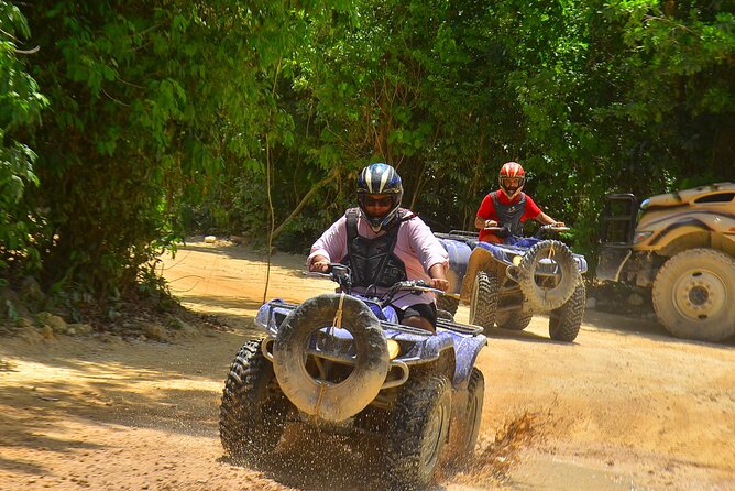 Top ATV's in Mexico includes Cenote, Ziplines, snack & transport. - Guides who set the tone: names you might hear