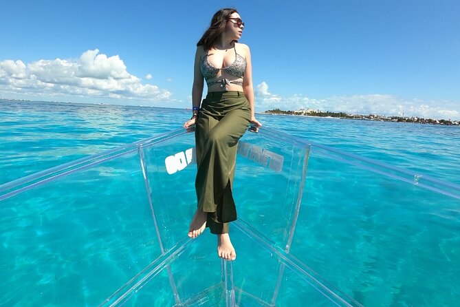 Tour Isla Mujeres excursion in Collective Transparent Boat - Marine Life Expectations: Fish, Turtles, Rays, and Why Timing Matters