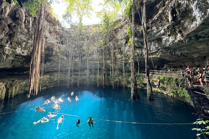 Tour Valladolid, Cenote Suytun and Cenote Oxman from Mérida - Hacienda Oxman Lunch: Buffet Fuel With Refillable Flavored Water