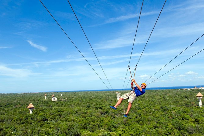 Tour Xplor From Playa del Carmen - The Xplor Park route: rafting, caverns, amphibious terrain, zip-lines