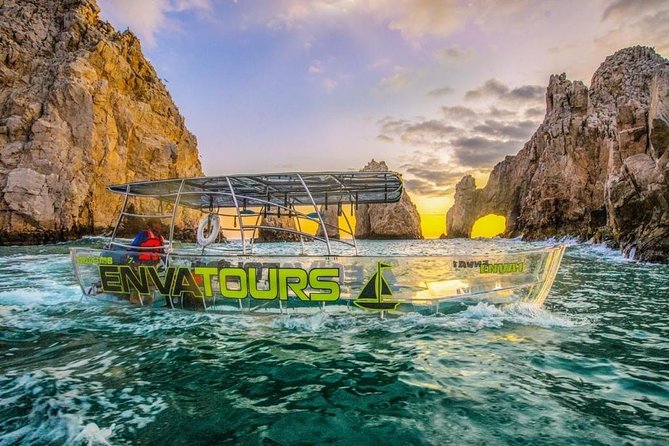 Tours in Cabo, Paseo al Arco and Fin de la Tierra in the only Clear Boat - Clear Boat tour quick hits