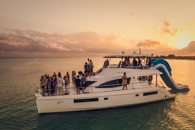 Tulum All Inclusive DJ Party – 51' Leopard PowerCat 4h - Where the day starts: Puerto Aventuras marina and the Leopard PowerCat