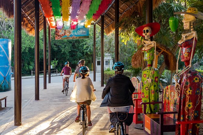 Tulum Bike Tour Tulum Maya Ruins Cenote Swimming Pueblo History Art Tacos Lunch - Cenote Crystal: The Included Swim That Resets the Day