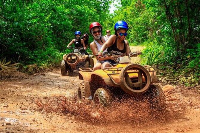 Tulum Half-Day Jungle Adventure ATV, Ziplines (4) & Mexican Snack - Mayan Ritual Moment and the Jungle Storytelling Side