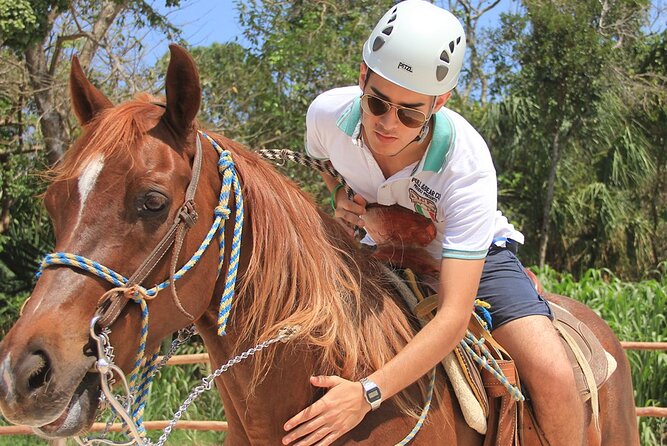 Tulum Jungle Horseback Ride + ATV + Ziplines + Cenote Combo Tour - ATV Time in the Selva Maya: 20 km, dust, and driver rules