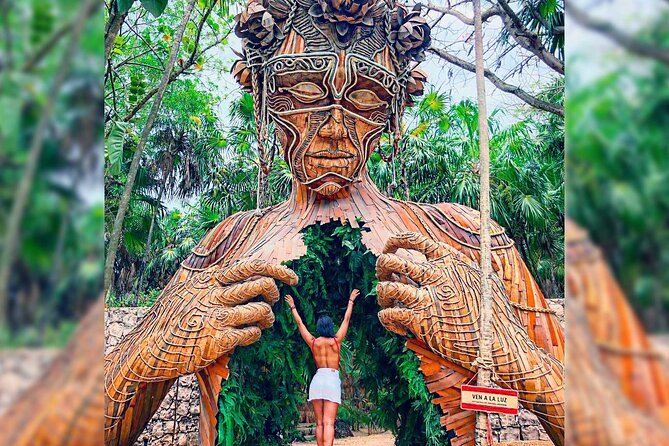 Tulum Ruins 4 Cenotes & Giant Sculpture - Stop 2: Cenotes at Casa Tortuga, four swims, and conservation talk
