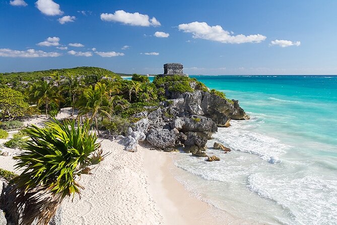Tulum, Snorkeling with Sea Turtles, Cenote and Beachside Lunch - Punta Venado Beach Club lunch: real food, but often late